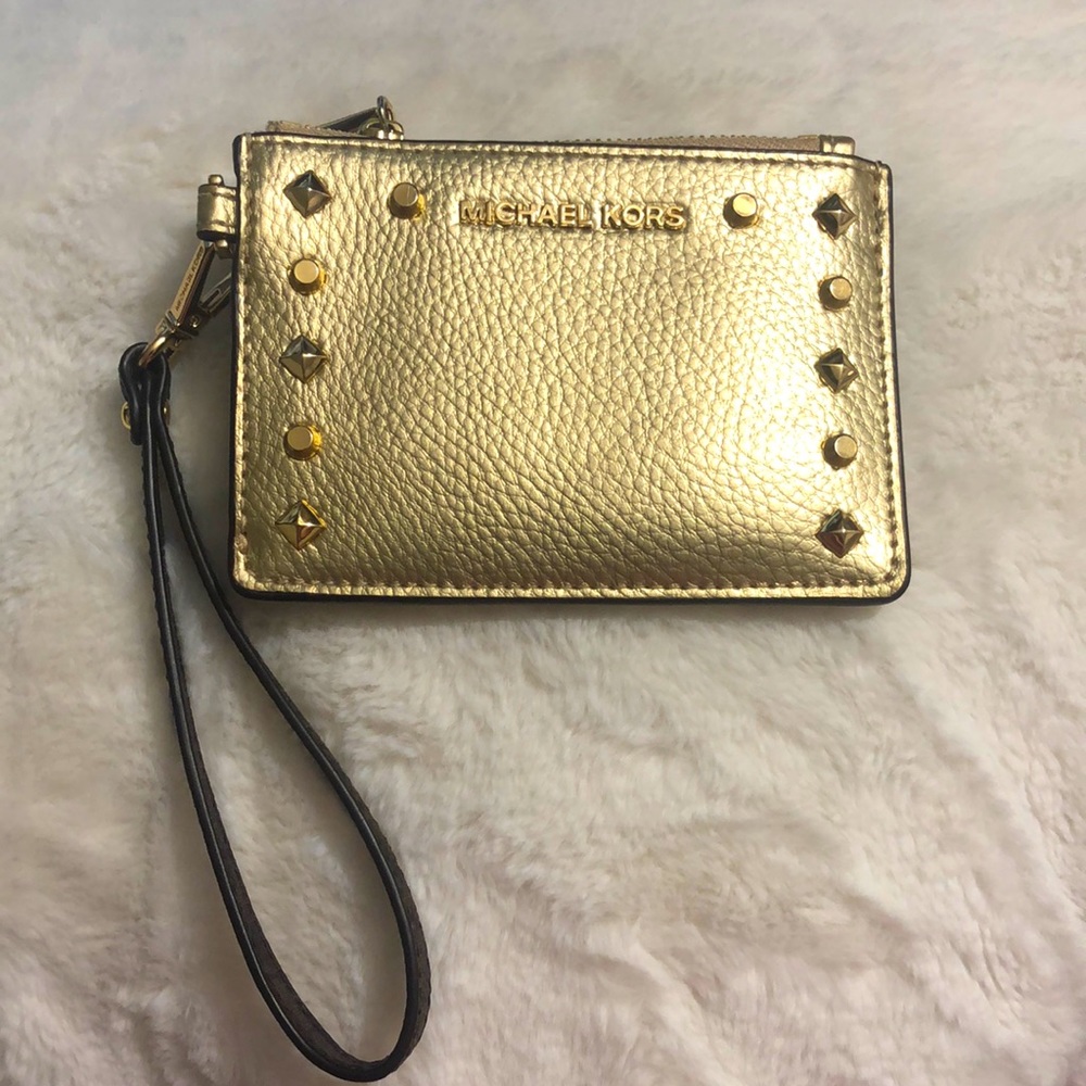 Michael kors wristlet wallet